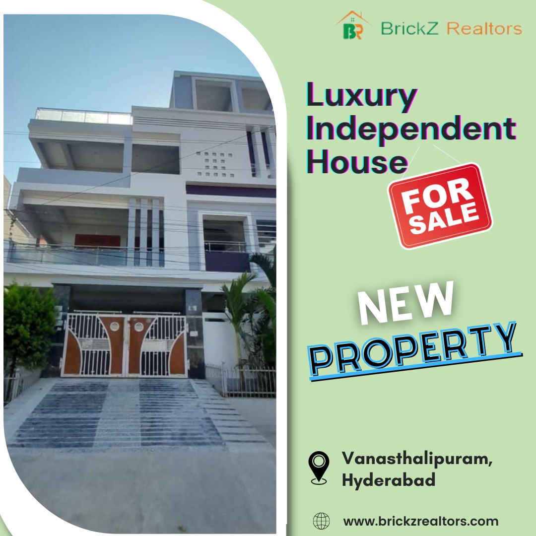 BrickZ Realtors Luxury Independent House in Vanasthalipuram, Hyderabad