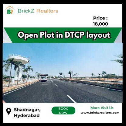 Picture of Open Plot in DTCP layout-Shadnagar-Hyderabad